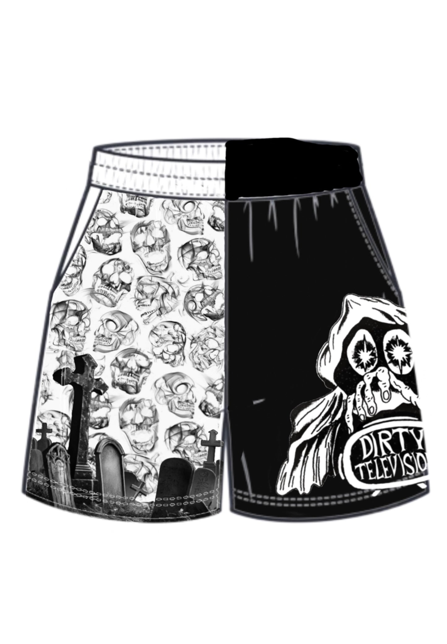 Reaper Cemetery Shorts