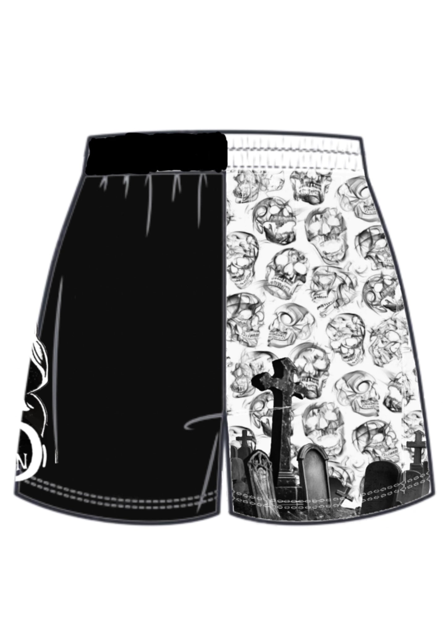 Reaper Cemetery Shorts